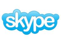 нажпись Skype